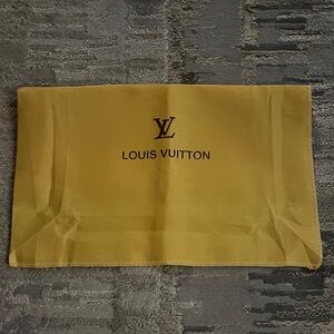 Louis Vuitton Yellow Dust Bag